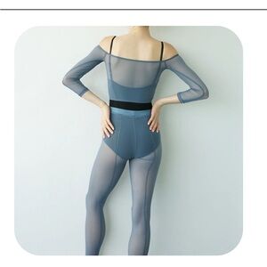 Jule Dancewear Meshie Tights | Ocean